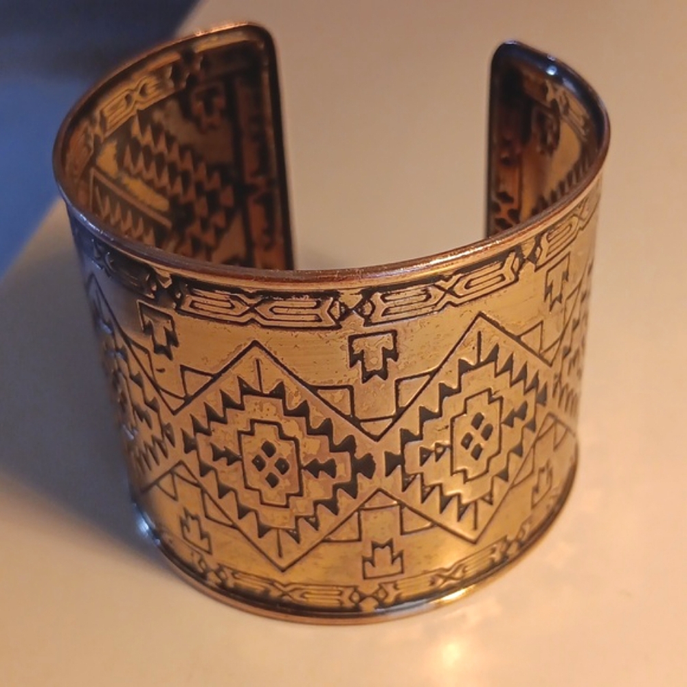 VTG COPPER SOUTHWEST BRACELET